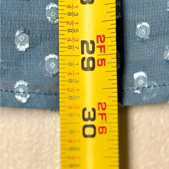 Lucy in the Sky Light Blue Polka Dot Take Me to Paris Mini Dress Size‎ S - Picture 9 of 9